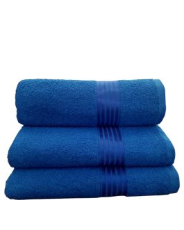 TOALLA CONFECCIONADA 70X140 500 GR PREMIUM AZUL REY PLANO