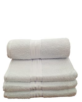 TOALLA CONFECCIONADA 70X140 600 GR PREMIUM BLANCO PLANO