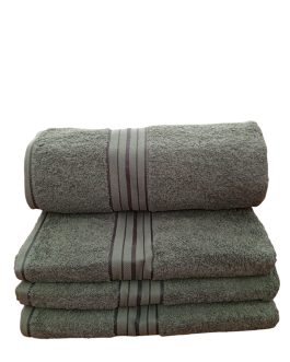 TOALLA CONFECCIONADA 70X140 400 GR PREMIUM NEGRO PLANO